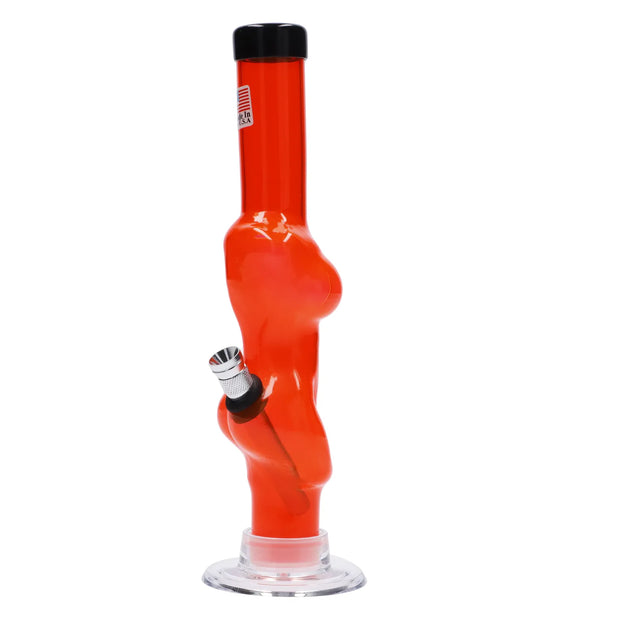 JM Plastics Serving Body Acrylic Water Pipe - 8 in.