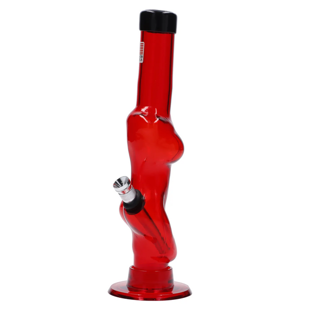 JM Plastics Serving Body Acrylic Water Pipe - 8 in.