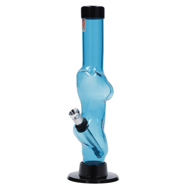 JM Plastics Serving Body Acrylic Water Pipe - 8 in.