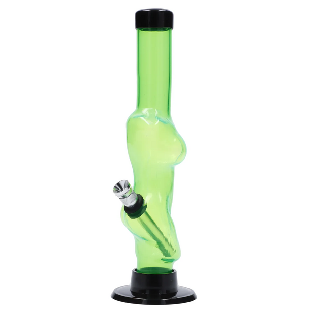 JM Plastics Serving Body Acrylic Water Pipe - 8 in.