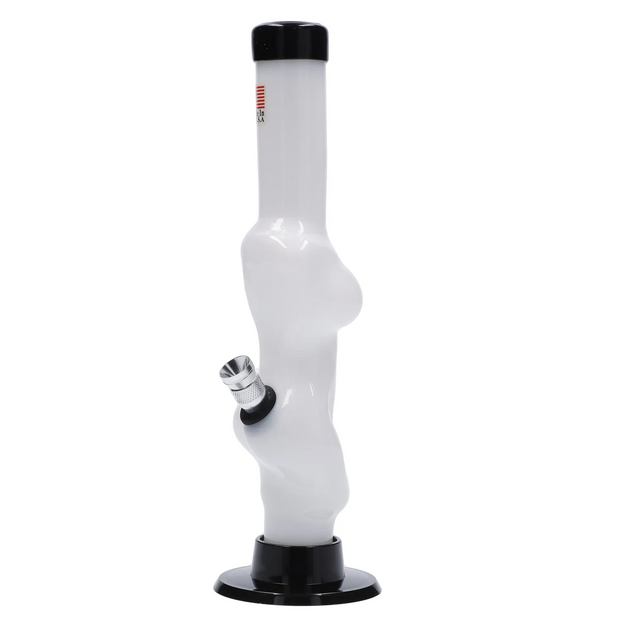 JM Plastics Serving Body Acrylic Water Pipe - 8 in.