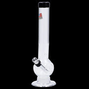 JM Plastics Magic 8 Ball Base with Carb Hole Acrylic Water Pipe - 8 in.