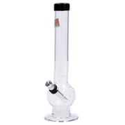 JM Plastics Magic 8 Ball Base with Carb Hole Acrylic Water Pipe - 8 in.