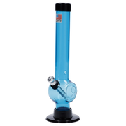 JM Plastics Magic 8 Ball Base with Carb Hole Acrylic Water Pipe - 8 in.