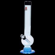 JM Plastics Magic 8 Ball Base with Carb Hole Acrylic Water Pipe - 8 in.