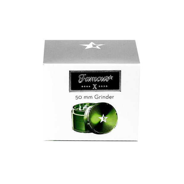 Famous X 3-Stage Aluminum Grinder - 50 mm