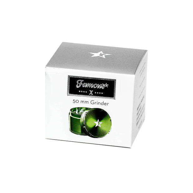 Famous X 3-Stage Aluminum Grinder - 50 mm