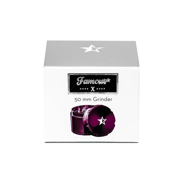 Famous X 3-Stage Aluminum Grinder - 50 mm