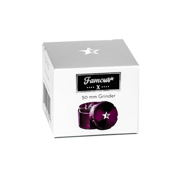 Famous X 3-Stage Aluminum Grinder - 50 mm