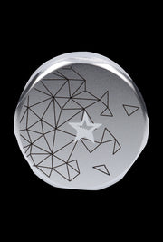 Famous Design-Space Aluminum 3 Stage Grinder-Silver