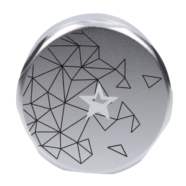 Famous Design-Space Aluminum 3 Stage Grinder-Silver