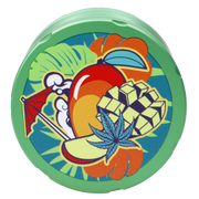 Cabana Cannabis Co. 3-Stage Grinder Parasol Green