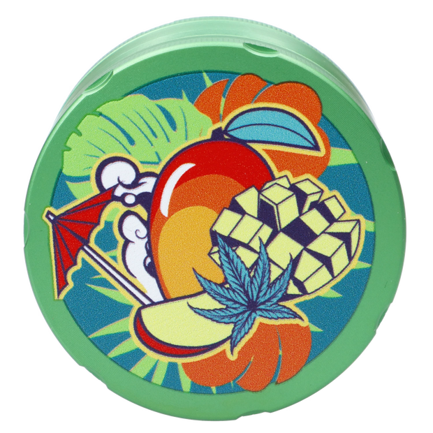 Cabana Cannabis Co. 3-Stage Grinder Parasol Green