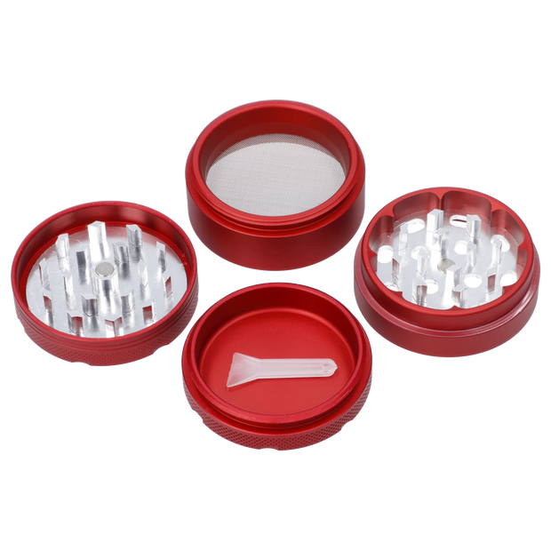 Cabana Cannabis Co. 3-Stage Grinder Surfari Red