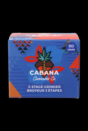 Cabana Cannabis Co. 3-Stage Grinder Surfari Red