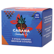 Cabana Cannabis Co. 3-Stage Grinder Surfari Red