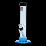 JM Plastics Mini Matching Straight Tube with Carb Hole Acrylic Water Pipe - 6 in.