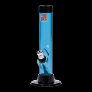 JM Plastics Mini Matching Straight Tube with Carb Hole Acrylic Water Pipe - 6 in.