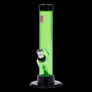 JM Plastics Mini Matching Straight Tube with Carb Hole Acrylic Water Pipe - 6 in.