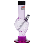 JM Plastics Mini Alien Base Acrylic Water Pipe - 6 in.