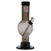 JM Plastics Mini Alien Base Acrylic Water Pipe - 6 in.