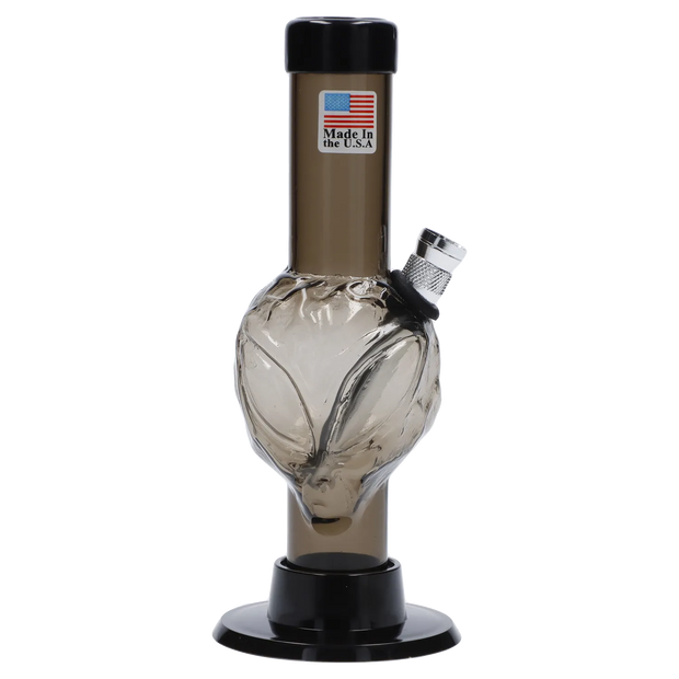 JM Plastics Mini Alien Base Acrylic Water Pipe - 6 in.