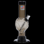 JM Plastics Mini Alien Base Acrylic Water Pipe - 6 in.