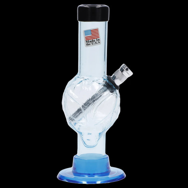 JM Plastics Mini Alien Base Acrylic Water Pipe - 6 in.