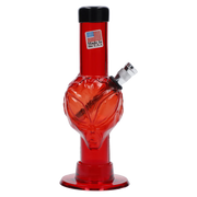JM Plastics Mini Alien Base Acrylic Water Pipe - 6 in.