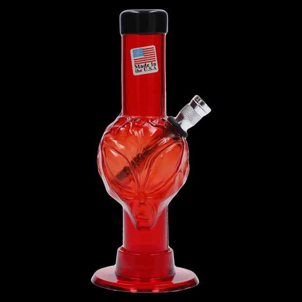 JM Plastics Mini Alien Base Acrylic Water Pipe - 6 in.