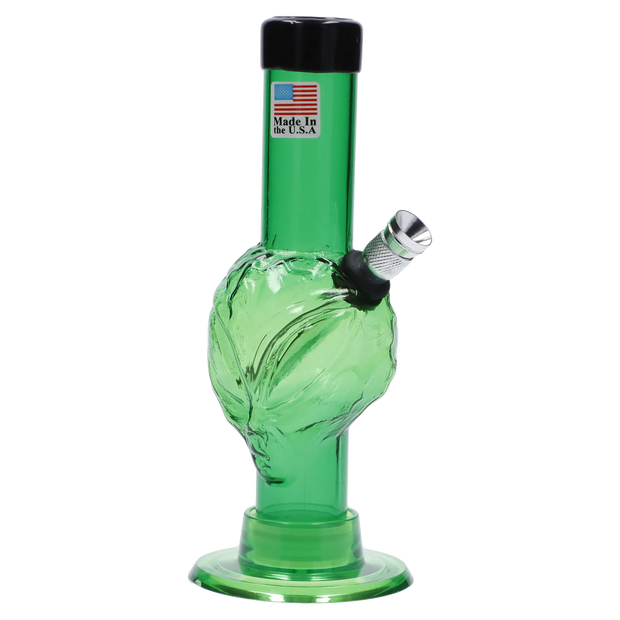 JM Plastics Mini Alien Base Acrylic Water Pipe - 6 in.