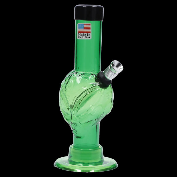 JM Plastics Mini Alien Base Acrylic Water Pipe - 6 in.