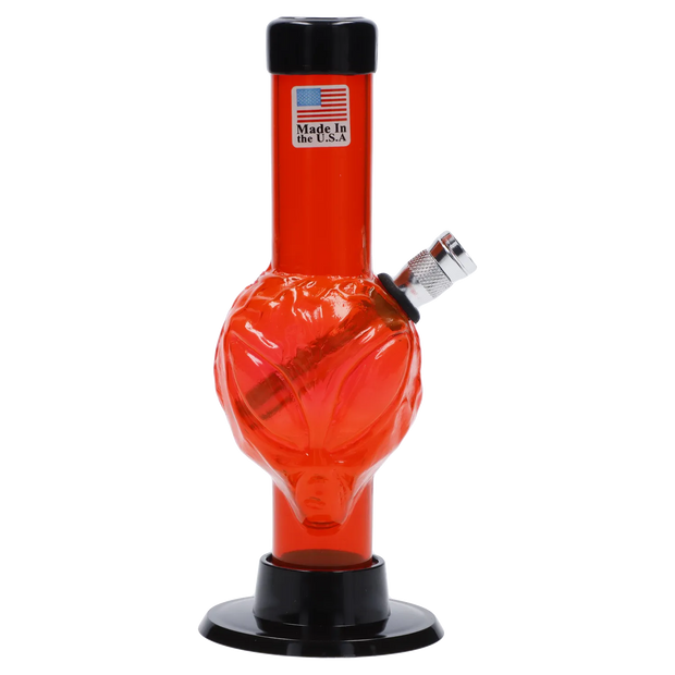 JM Plastics Mini Alien Base Acrylic Water Pipe - 6 in.
