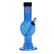 JM Plastics Mini Alien Base Acrylic Water Pipe - 6 in.