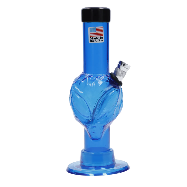 JM Plastics Mini Alien Base Acrylic Water Pipe - 6 in.