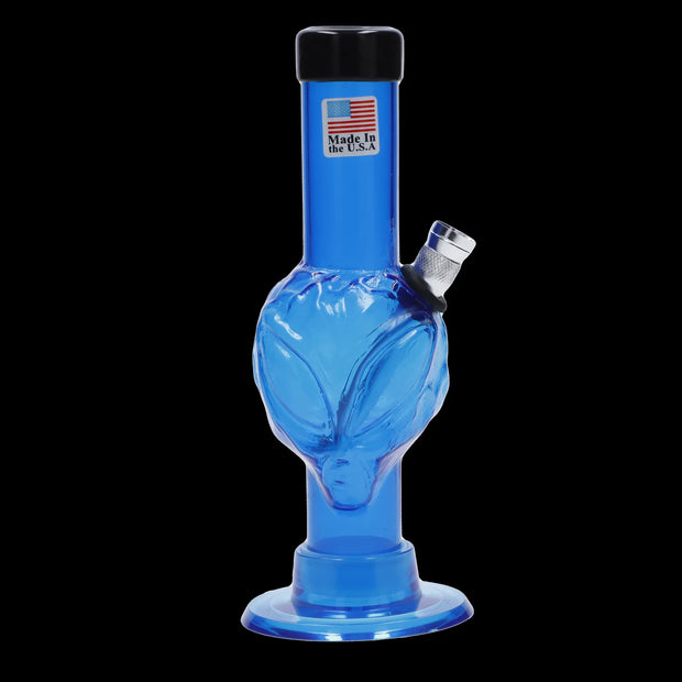 JM Plastics Mini Alien Base Acrylic Water Pipe - 6 in.