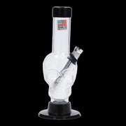 JM Plastics Mini Skull Base Acrylic Water Pipe - 6 in.