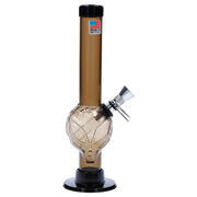 JM Plastics Alien Base with Pull Slide Acrylic Water Pipe - 8 in.