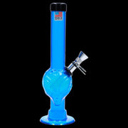 JM Plastics Alien Base with Pull Slide Acrylic Water Pipe - 8 in.