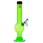 JM Plastics Alien Base with Pull Slide Acrylic Water Pipe - 8 in.