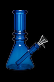 Valiant Heavy Iridescent Beaker Water Pipe - 6 in.