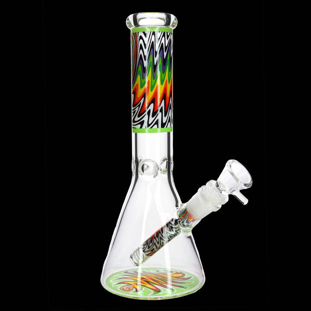 Valiant Wig Wag Beaker Water Pipe - 10 in.