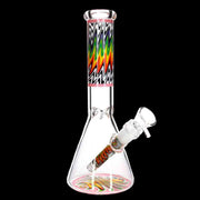 Valiant Wig Wag Beaker Water Pipe - 10 in.
