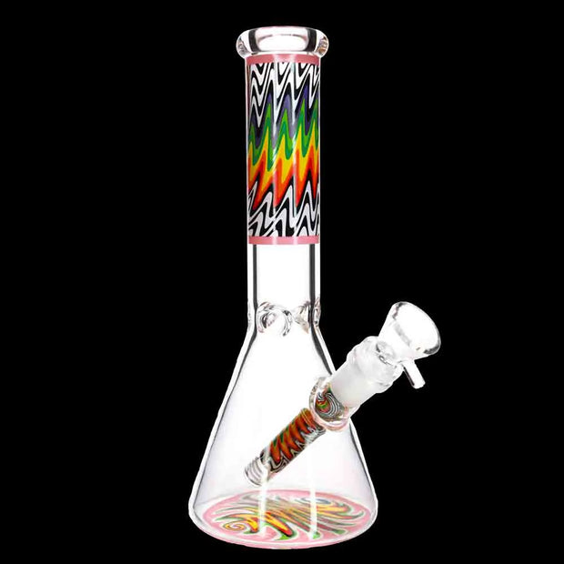 Valiant Wig Wag Beaker Water Pipe - 10 in.
