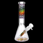 Valiant Wig Wag Beaker Water Pipe - 10 in.