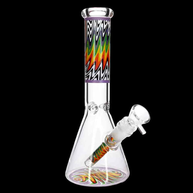 Valiant Wig Wag Beaker Water Pipe - 10 in.