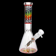 Valiant Wig Wag Beaker Water Pipe - 10 in.