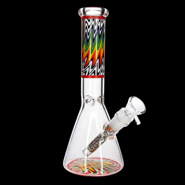 Valiant Wig Wag Beaker Water Pipe - 10 in.
