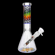 Valiant Wig Wag Beaker Water Pipe - 10 in.