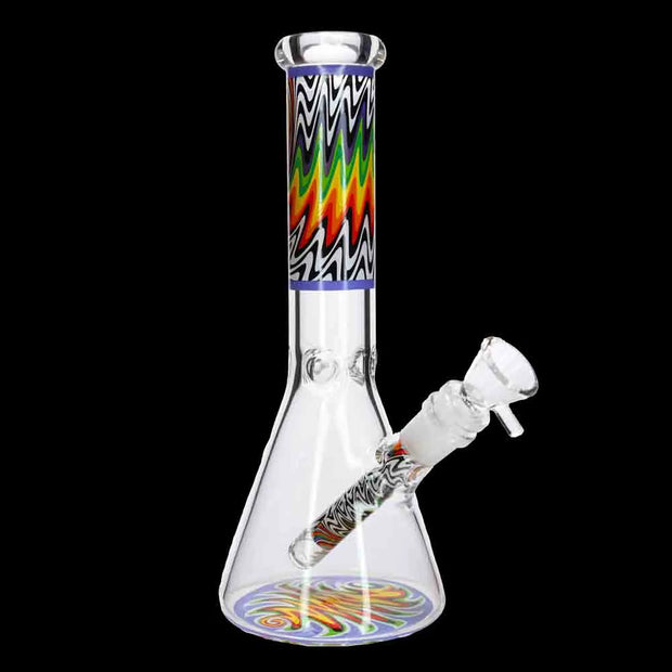 Valiant Wig Wag Beaker Water Pipe - 10 in.
